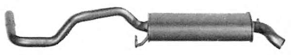 Глушитель выхлопных газов конечный