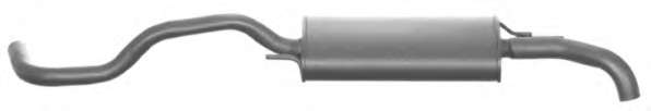 Глушитель выхлопных газов конечный