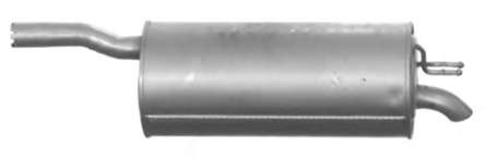 Глушитель выхлопных газов конечный