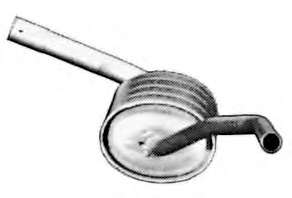 Глушитель выхлопных газов конечный