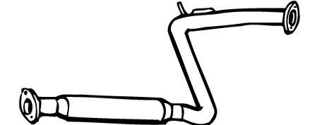 Глушитель выхлопных газов конечный