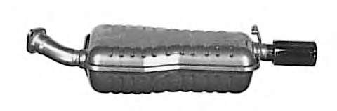 Глушитель выхлопных газов конечный