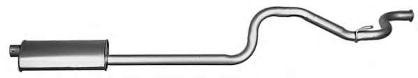 Глушитель выхлопных газов конечный