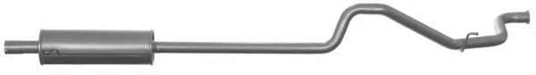 Глушитель выхлопных газов конечный
