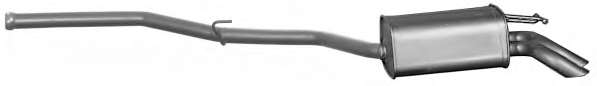 Глушитель выхлопных газов конечный
