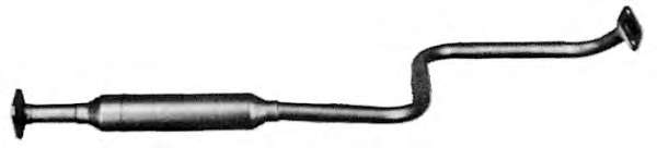 Средний глушитель выхлопных газов