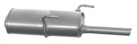 Глушитель выхлопных газов конечный