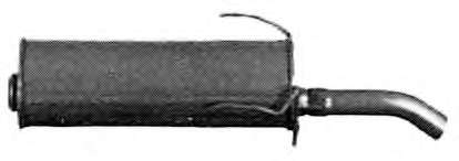 Глушитель выхлопных газов конечный