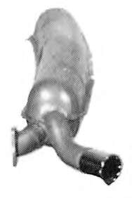 Глушитель выхлопных газов конечный