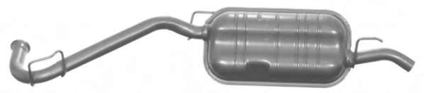 Глушитель выхлопных газов конечный
