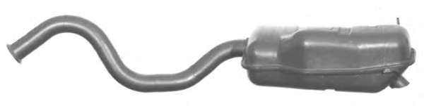 Глушитель выхлопных газов конечный