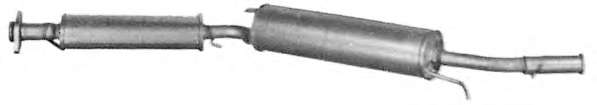 Глушитель выхлопных газов конечный