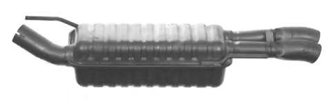 Глушитель выхлопных газов конечный