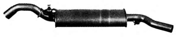 Глушитель выхлопных газов конечный