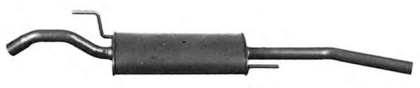 Глушитель выхлопных газов конечный