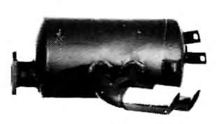 Глушитель выхлопных газов конечный