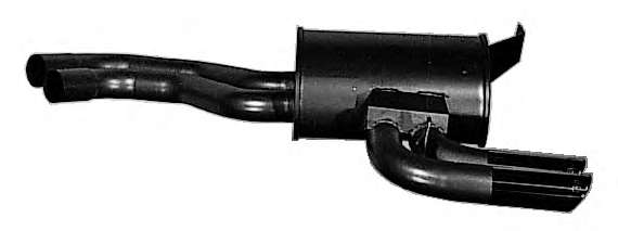 Глушитель выхлопных газов конечный