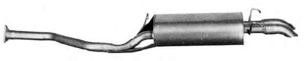 Глушитель выхлопных газов конечный