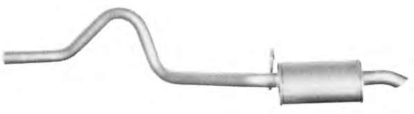 Глушитель выхлопных газов конечный