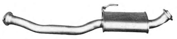 Средний глушитель выхлопных газов