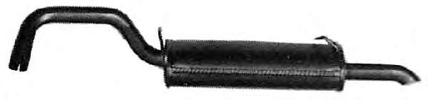 Глушитель выхлопных газов конечный