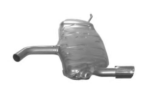 Глушитель выхлопных газов конечный