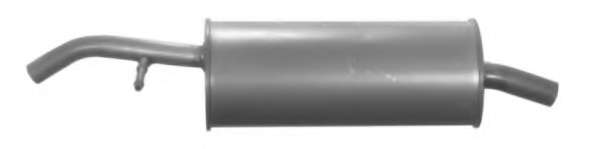 Глушитель выхлопных газов конечный