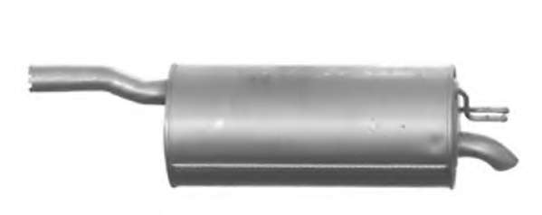 Глушитель выхлопных газов конечный