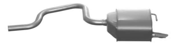 Глушитель выхлопных газов конечный