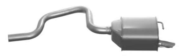 Глушитель выхлопных газов конечный