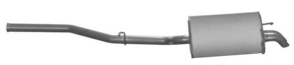 Глушитель выхлопных газов конечный