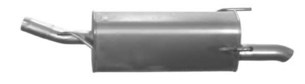 Глушитель выхлопных газов конечный