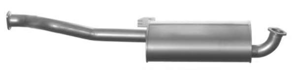 Средний глушитель выхлопных газов