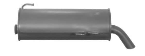 Глушитель выхлопных газов конечный