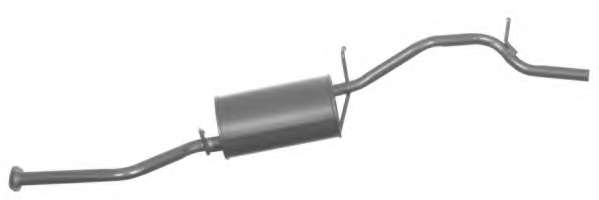 Глушитель выхлопных газов конечный