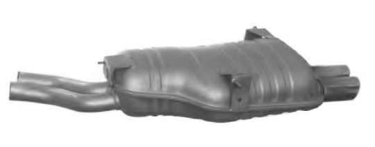 Глушитель выхлопных газов конечный