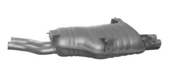 Глушитель выхлопных газов конечный