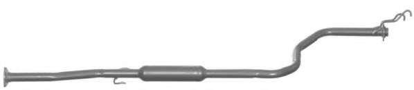 Средний глушитель выхлопных газов