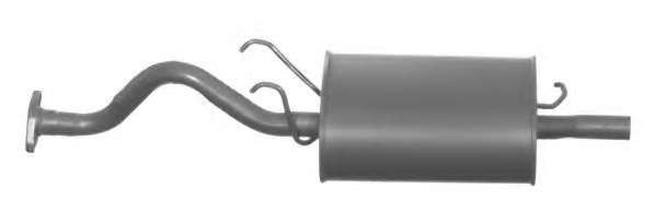 Глушитель выхлопных газов конечный
