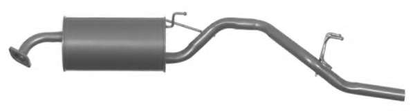 Глушитель выхлопных газов конечный