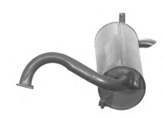 Глушитель выхлопных газов конечный