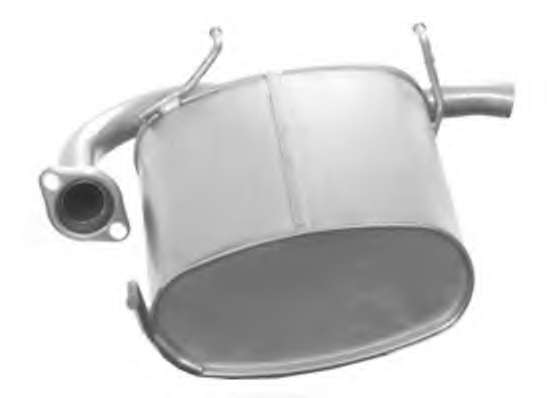 Глушитель выхлопных газов конечный