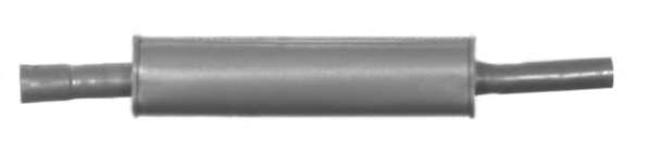 Средний глушитель выхлопных газов