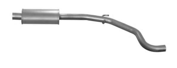 Средний глушитель выхлопных газов