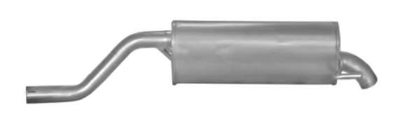 Глушитель выхлопных газов конечный
