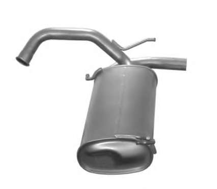 Глушитель выхлопных газов конечный