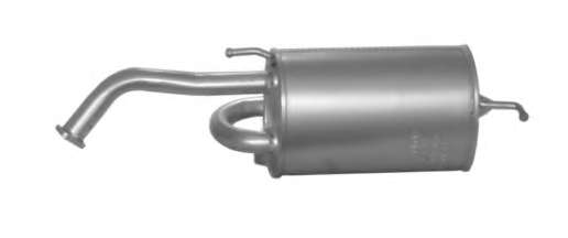 Глушитель выхлопных газов конечный