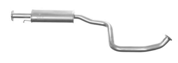 Средний глушитель выхлопных газов