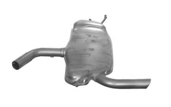 Глушитель выхлопных газов конечный