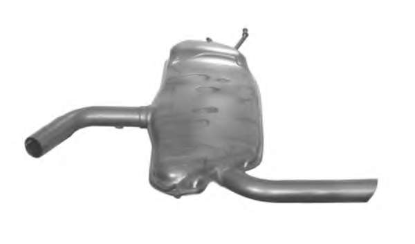 Глушитель выхлопных газов конечный